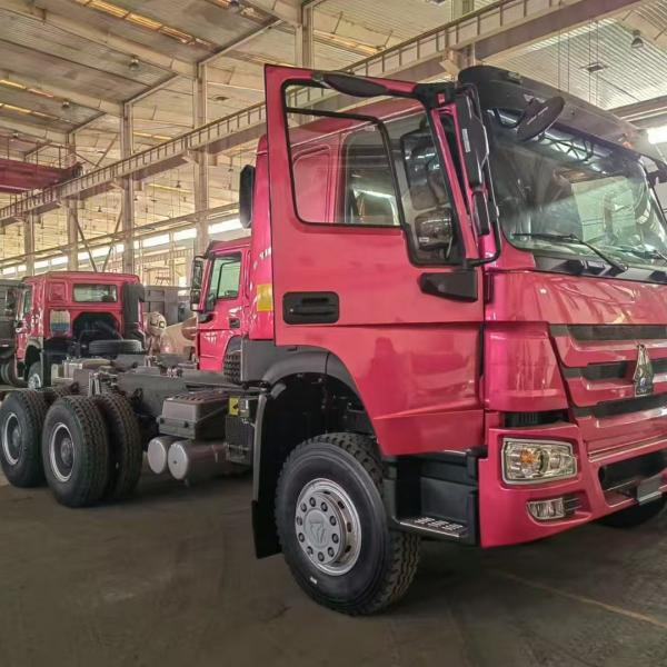 Euro 2 Diesel Engine HOWO 6X4 371HP Dump Truck 10 Wheels 21-30 Tons Loading Capacity 6800*2500*3200mm Engine Capacity 8L