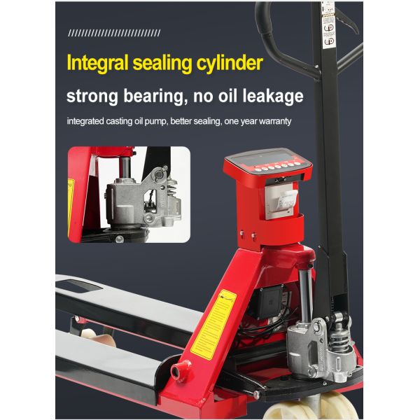 SINOLIFT BFW Series Capacity 2000~3000Kg Scale Hand Pallet Truck Scale Pallet Jack With Painting Weighing Scale