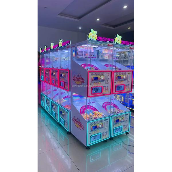 Mini Doll clamp Toy Claw Machine Tabletop Coin Operated Games US PLUG