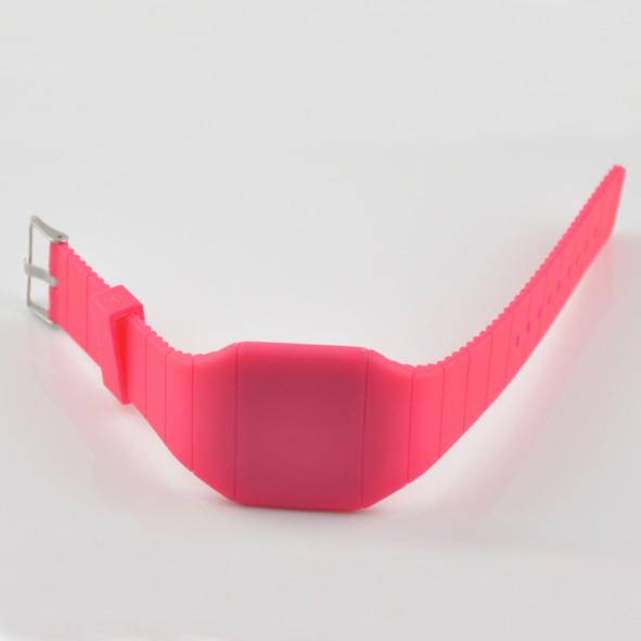 Os homens & as senhoras diluem cor do relógio do silicone a vária para o presente da oferta