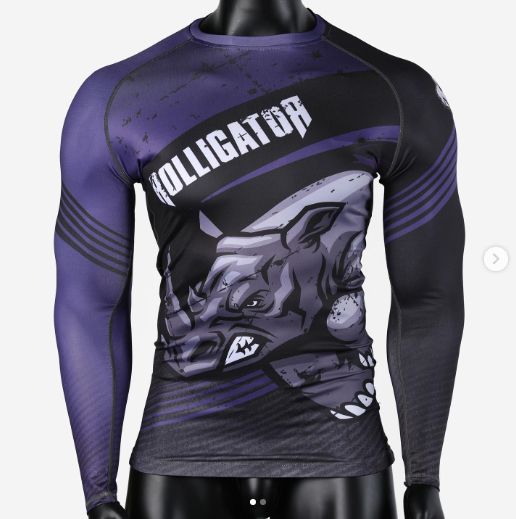Breathable Quick Dry Men'S Rash Guard BJJ Gi Uniform For Brazilian Jiu Jitsu Fighters