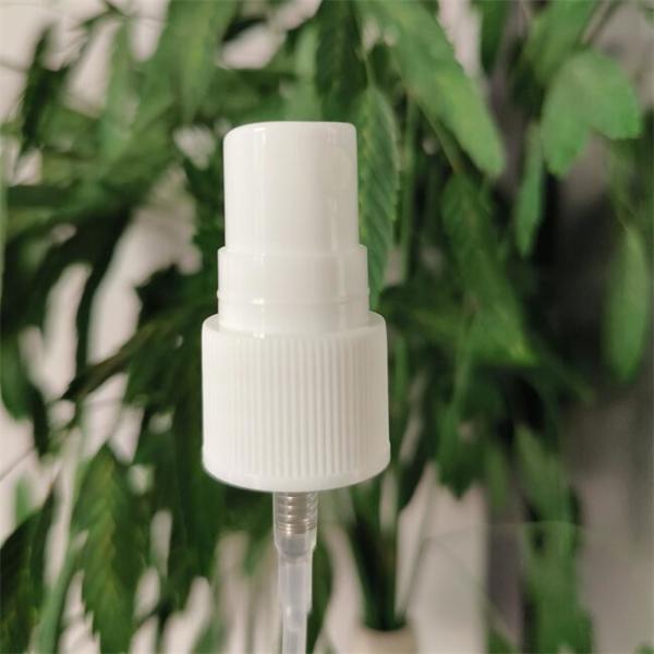 18/410 White Sprayer 3 Days Ready White Ribbed with PP dustcap