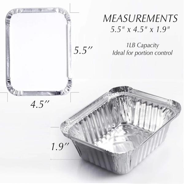 Настраиваемая одноразовая алюминиевая фольга для ресторанов