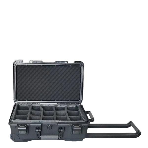 OEM negro personalizable IP67 impermeable caja de plástico duro de protección para relojes equipos cámaras soporte personalizado