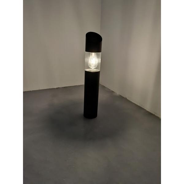 Construit en aluminium solaire de lumière de courrier de yard du capteur 610cm a