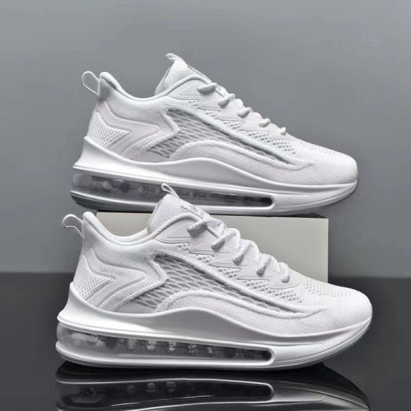 Men's Breathable Mesh Walking Sneakers with Anti Slip Outsole and PVC Sole for Casual Wear