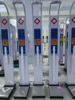 O LCD indica a máquina automática da altura 200kg e do peso