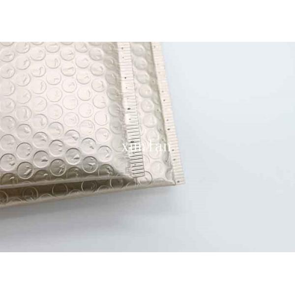 Los bolsos metálicos del correo del oro del lustre impermeabilizan la protección superficial para el envío