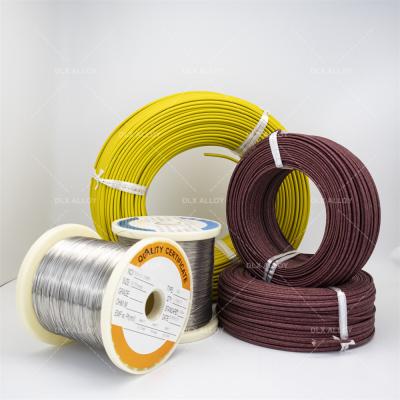Níquel Cromo Níquel Silício Níquel Alumínio Cable de Extensão de Termocouple 0,5*2