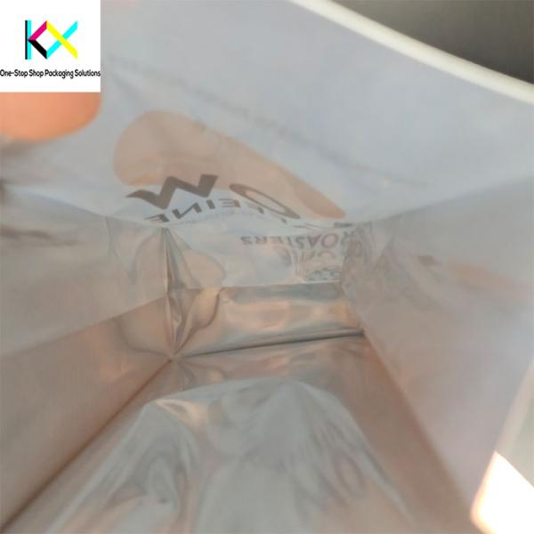 OEM Coffee Bean Packaging Bags Digital Printed Coffee Bags With AL film