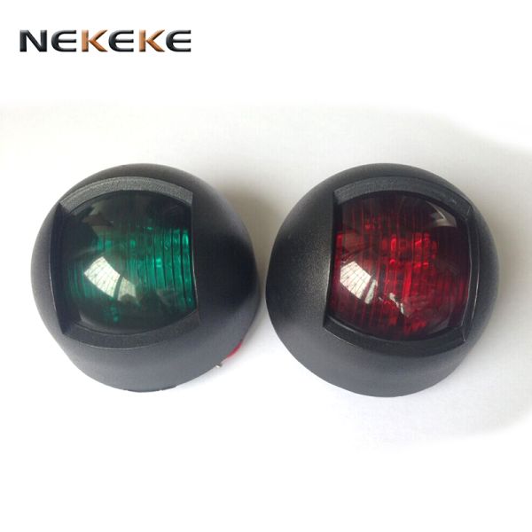 12-24V LED Navigation Light White Position Lights Left & Right Side Lighting NEKEKE