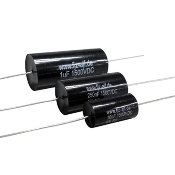 Audio Black Film Axial Polypropylene Capacitors Round 1500VDC