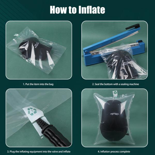 Premium Inflatable Air Cushion Bags pillow Hat Protection Packaging