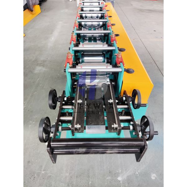High Efficiency Automatic Forming PLC Control Ridge Tile Roll Forming Machine for Square Ridge Caps
