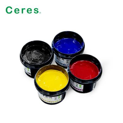 Uv Offset Printer Ink Msds Card Making High Speed Pvc Gloss Ink