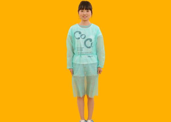Infection Control Disposable Safety Coveralls Anti - Alcohol For Medical