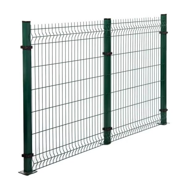 Galvanized Mesh 3d Curved Fence For Airport Railway Prison