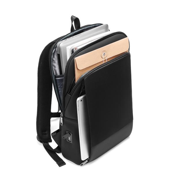 Factory hot sell new usb charging men anti theft travel waterproof notebook bagpack slim laptop backpack
