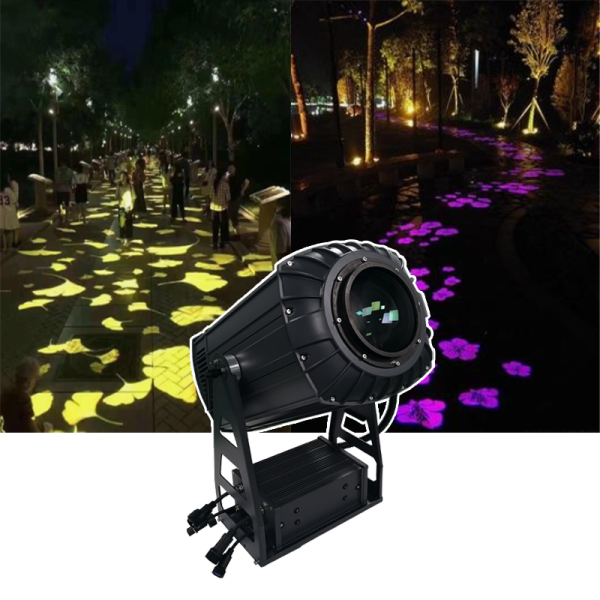 Nebula Dynamic 600w 1000w LED Gobo Zoom Image Water Floating Effect Light Gobo Projector