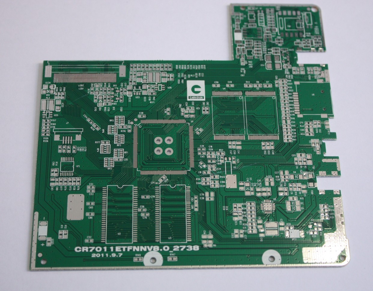 Материал KB FR4 TG170 доски Pcb смартфона связи с HAL НЕЭТИЛИРОВАННЫМ