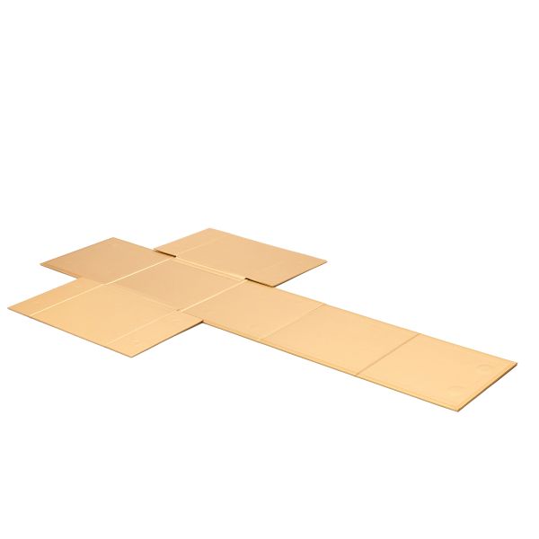 Christmas Flash Cosmetic Packaging Box Folding Jewelry Packaging Box With Magnetic Seal
