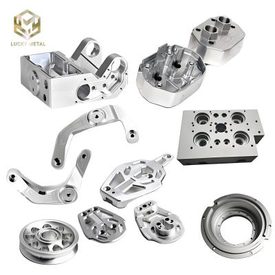 High Precision 6061-T6 CNC Aluminum Parts With Anodized Finish For Robotics
