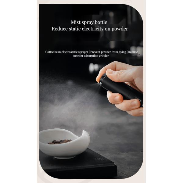 Custom Logo Acceptable Portable 10ml Anti-Fly Spray Bottle for Coffee Beans in Black