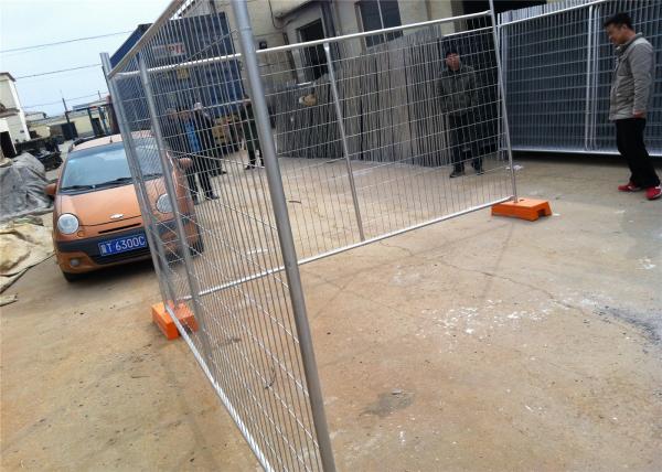 Australian Temporary Fencing Brisbane 1800mm x 2400mm width customized for sale 42 microns temp fence china