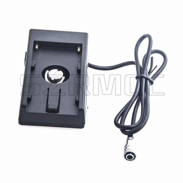 BMPCC4K Blackmagic Cinema Camera 4K 12V Power Supply Mount Plate for Sony NP-F970 F960 F770 Battery