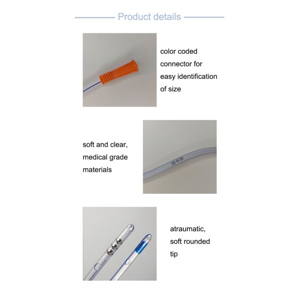 Medical-Grade Flexible Ryle's Tube – Latex-Free, Ideal for Gastric Decompression