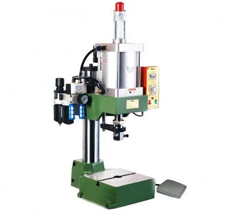 Table Pneumatic Fiber Optic Equipment Punching Press Connector Crimping Machine