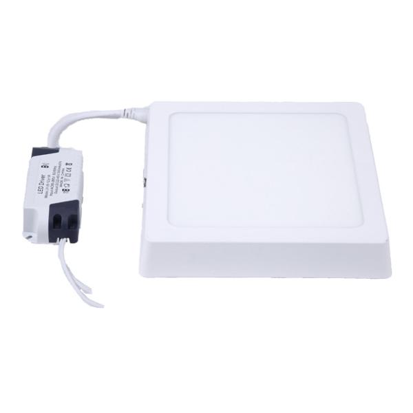 Fireproof Led Flat Panel Light Fixture , 27mm recessed slim led panel light