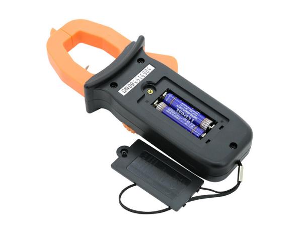 600a C.C. elétrica comercial 600V 20MΩ 1000uF do bolso do medidor da braçadeira da C.A. Digitas