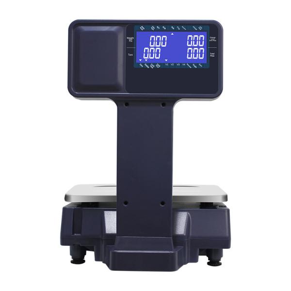 Supermarket Label Printing Scale Digital Barcode Scales Cash Register Scale 6 15 30kg