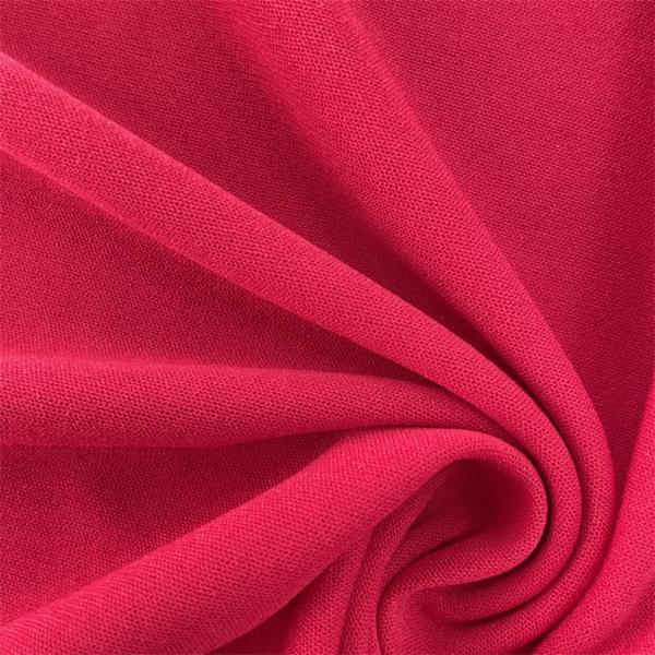 Tissu polyester ignifuge Jersey pour vêtements confortables et élégants