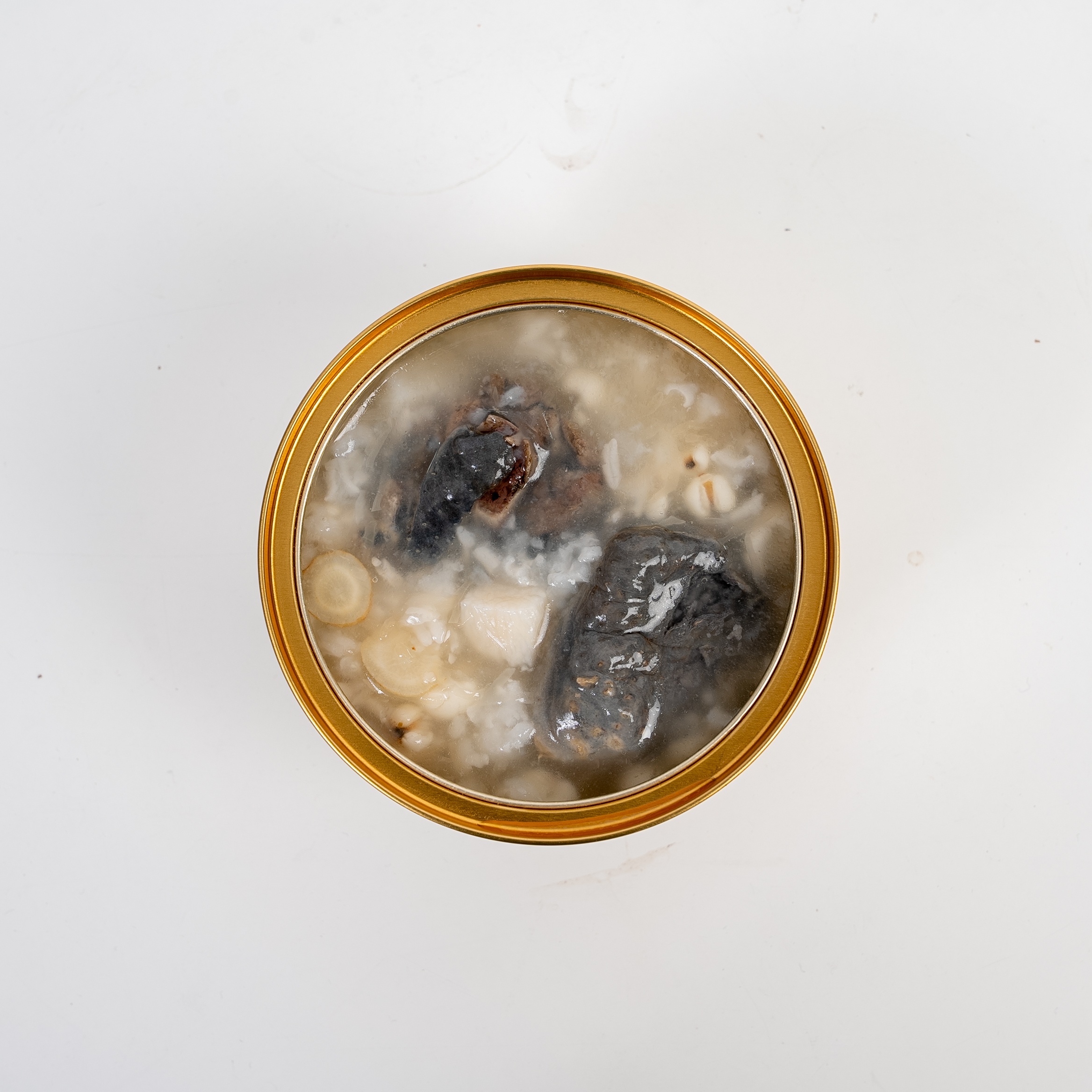 No Added Sugar Low Calorie Ginseng Chicken Bird's Nest Congee for Weight Management Breakfast