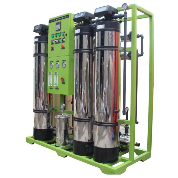 500 litros de pequeña de mar del agua del RO del filtro salobre de la planta de la agua purificación de la electrólisis