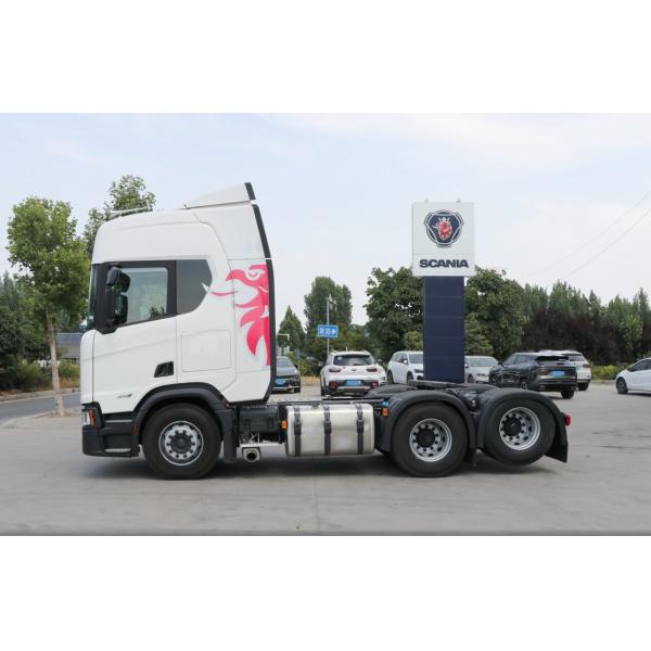 6x2 Truck For SCANIA G450 Used Trailer Truck with the whole vehicle disc brake