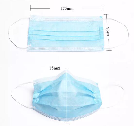 Effective Virus Definitive Doctor Surgical Mask 3 Ply Earloop Health Care
