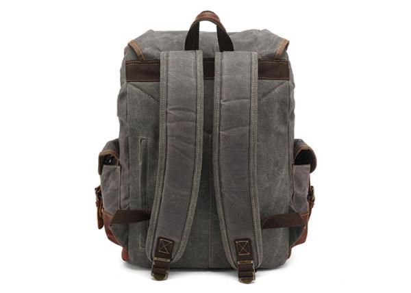 Men Anti Theft  Vintage Leather Duffle Bag