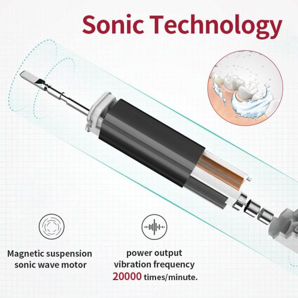 Mini Automatic Travel Electric Toothbrush IPX7 Water Resistant OEM