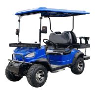 4 sièges chariot de golf automatique léger tout neuf 2 + 2 sièges de luxe longue portée Golf Buggy