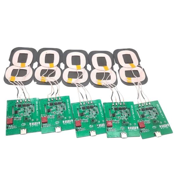 Qi 無線充電 コイル 銅線 無線充電器 usb マイクロ