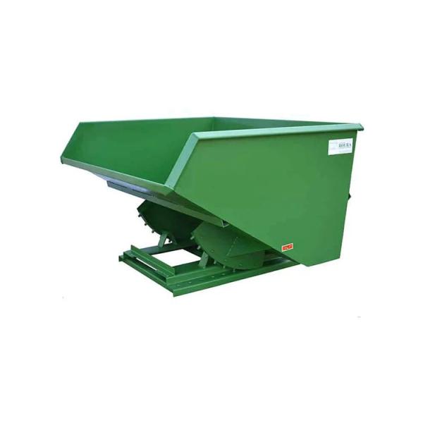 Original Metal Self Dumping Hopper Waste Bin Steel Dumpster Waste Tipping Bins