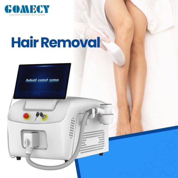 2 In 1 Diode Laser Hair Removal Machine With Intelligent Skin Analyzer System 1600W Portable Professional Aesthetic Skin Scalp Testing Laser Platform For Salon