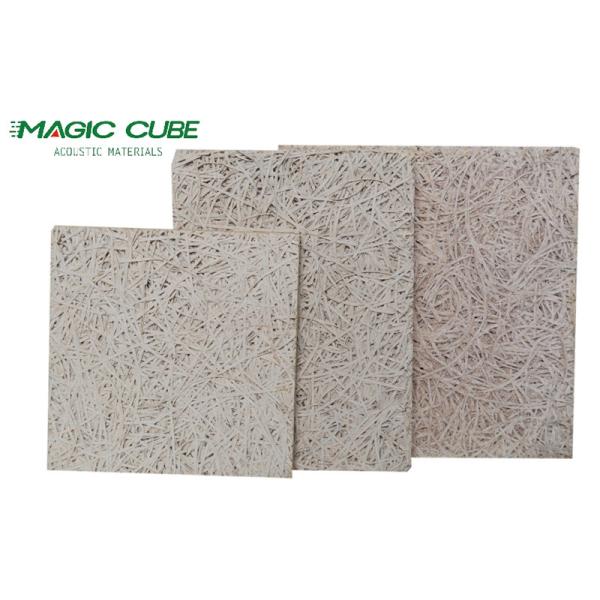 Sound Absorption Cementitious Wood Fiber Panels With Wood Wool And Cement