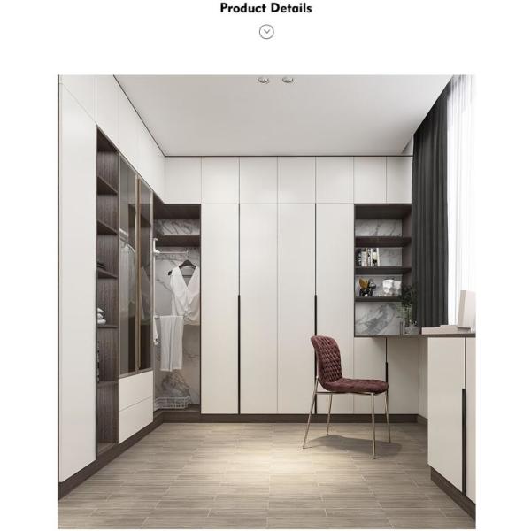 2500mm Master Bedroom Closet Designs High Swing Door Cabinet With Mirror And Drawers