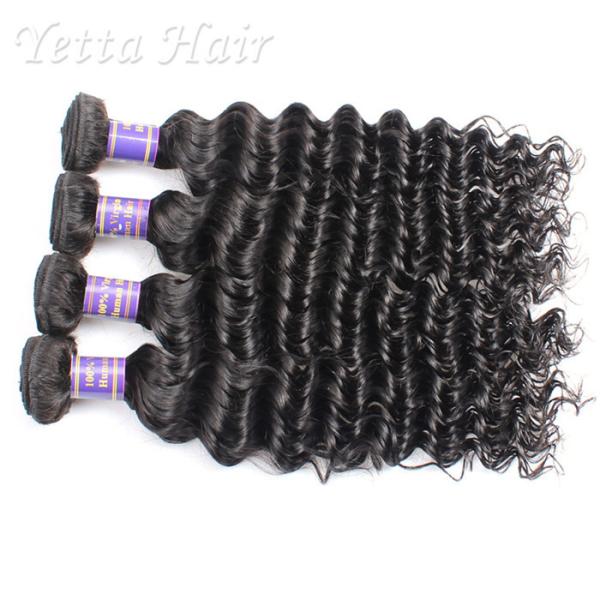 Weave cambojano encaracolado profundo elegante do cabelo do Virgin 14 polegadas - 16 polegadas