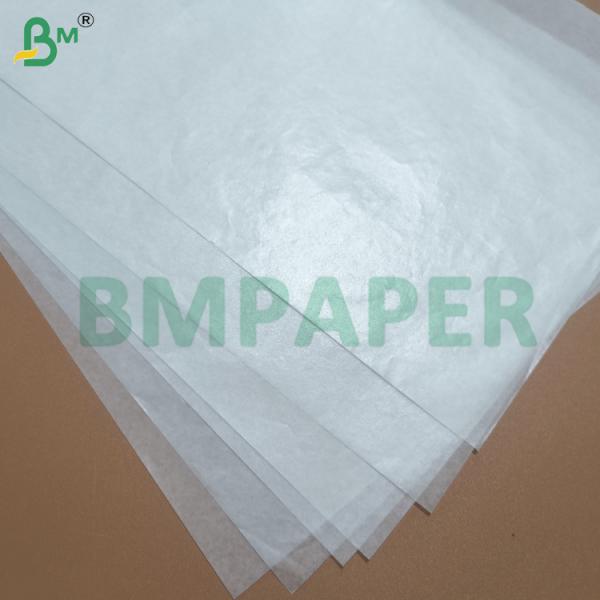 Embalaje de alimentos Papel de envoltura de caramelos blanco de doble cara encerado de 30 g - 40 g