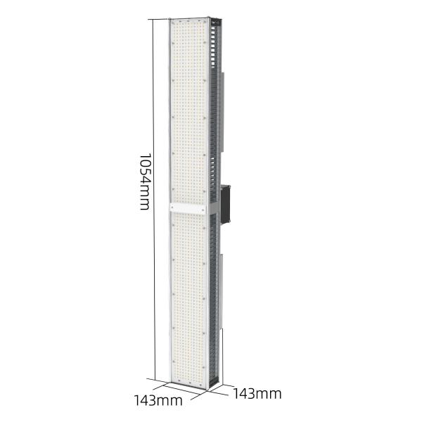 640W LED Toplighting Grow Light High Value High Efficacy Greenhouse Supplemental Lighting HPS Replacement